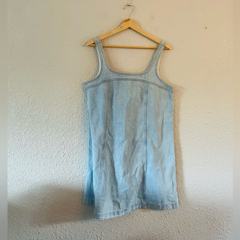 Madewell Denim A-Line Sleeveless Mini Dress NWT